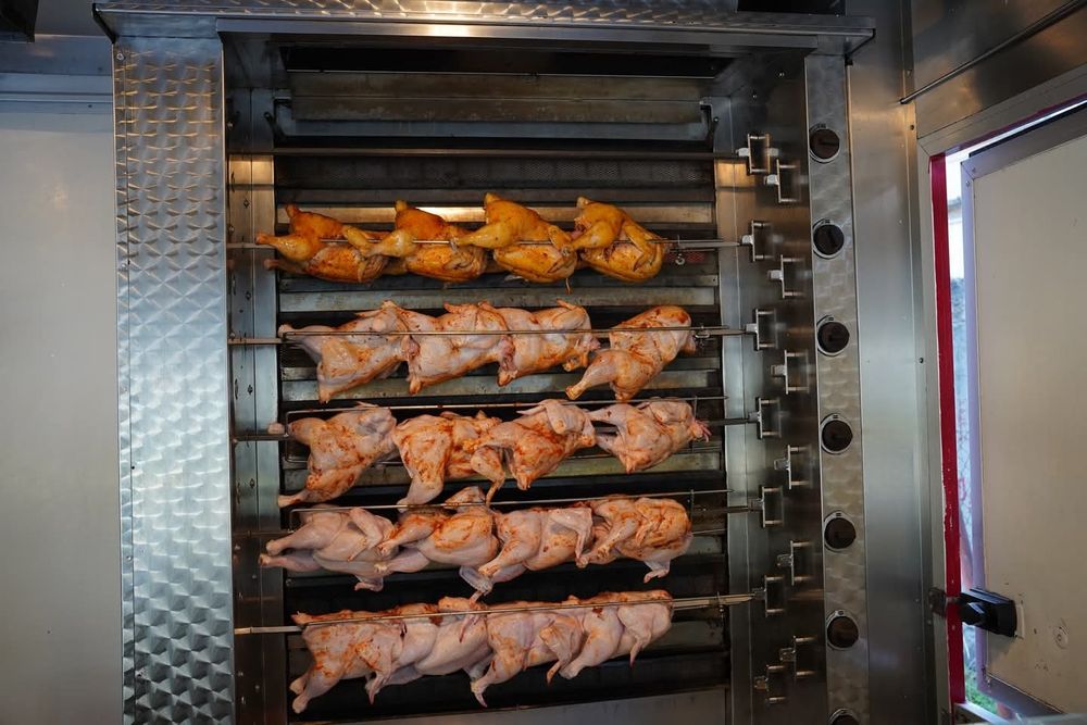 Грил за пилета на Газ