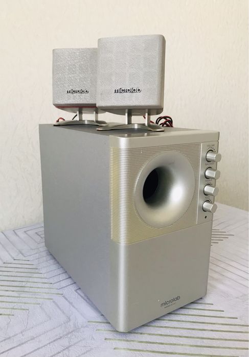 microlab x1-2/1 сабвуфер