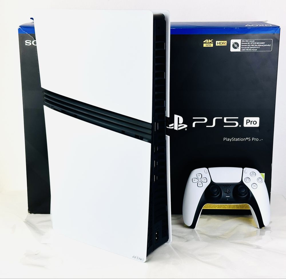 НОВА! Конзола PlayStation 5 Pro Digital Edition (PS5) 2TB SSD White