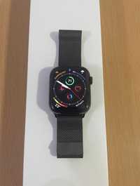 Apple Watch 7 45mm Cellular Graphite Stainless Steel Milanese Loop
