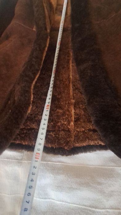 Дамско кожухче от агнешка кожа