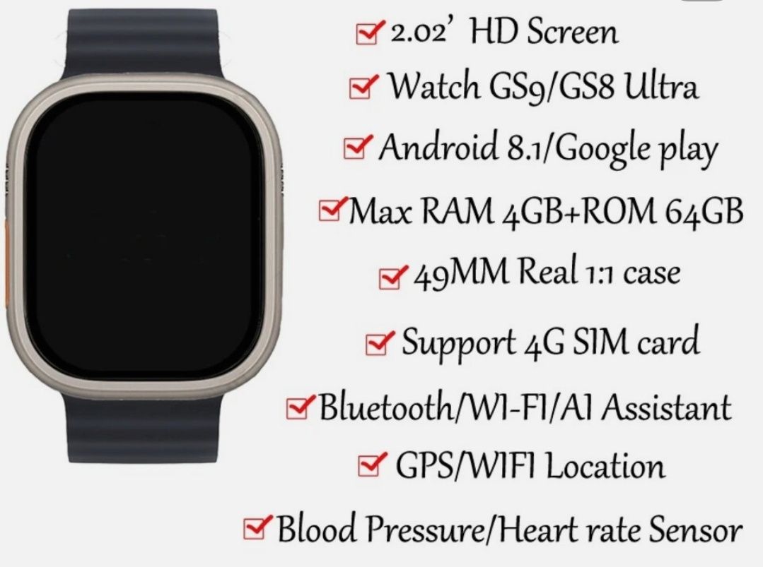 4G Android Smartwatch