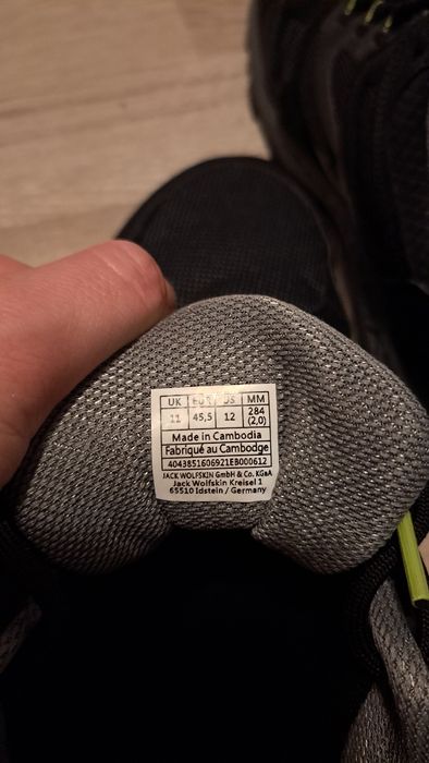 Jack Wolfskin 45.5