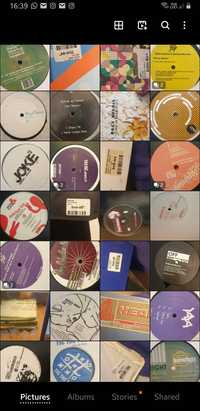 lot de  placi vinyl house, disco, techno, minimal