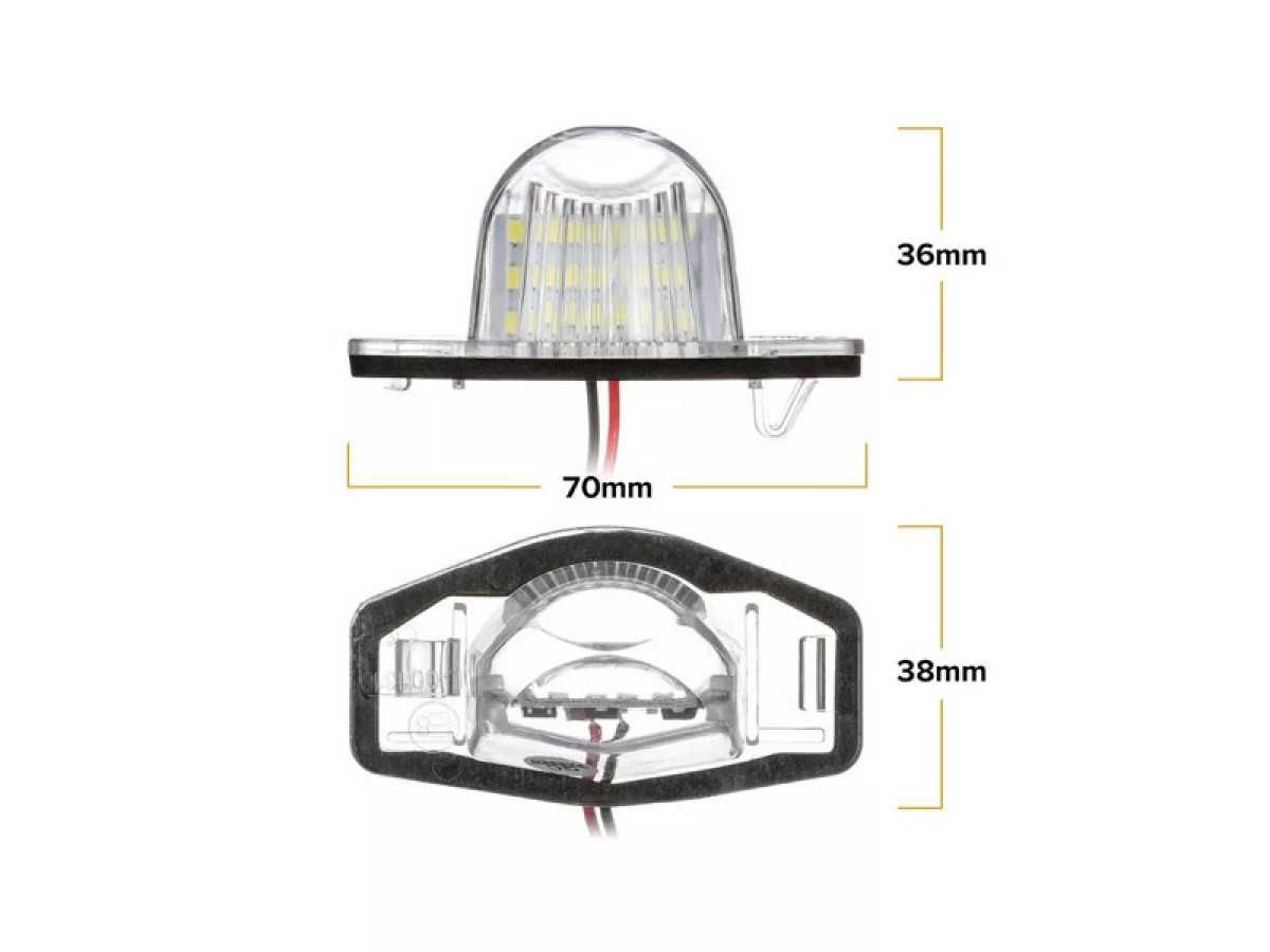 Lampi Numar LED leduri Canbus număre înmatriculare Honda CR-V