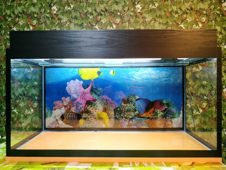 Аквариум 200 л. с крышкой и подсветкой НОВЫЙ