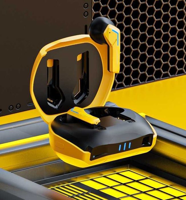 Promo Casti wireless in ear- Transformers Yellow 06 -