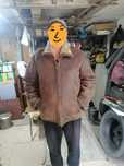 Мужская дубленка натуральная,  3XL