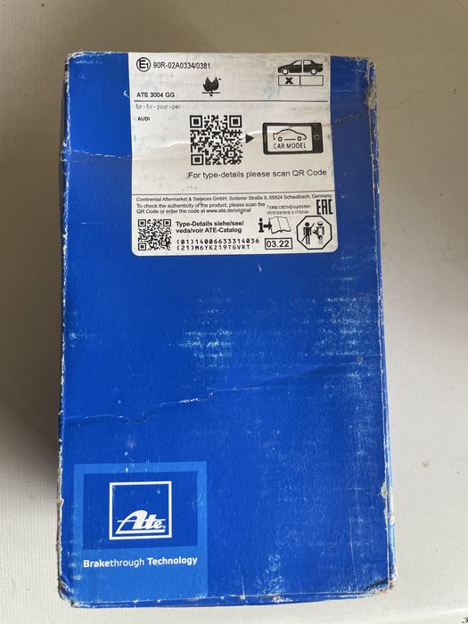 Set placute frana ATE 13.0460-7256.2 Audi