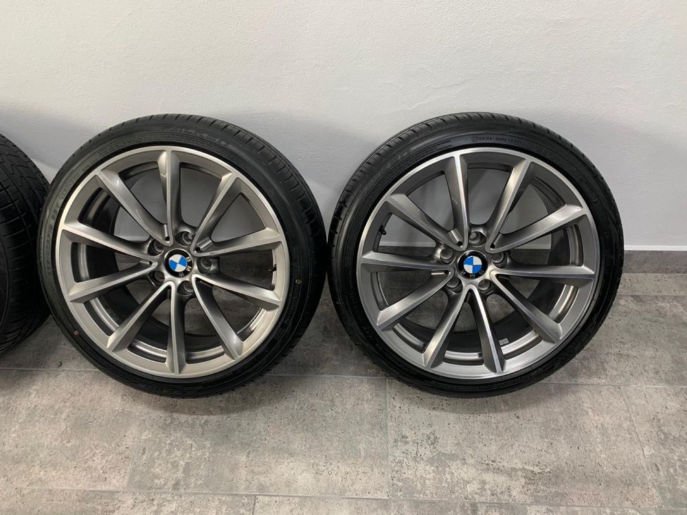 Jante Originale BMW Bicolore 19” Style 324 X1,F30,F36,Anvelope Noi