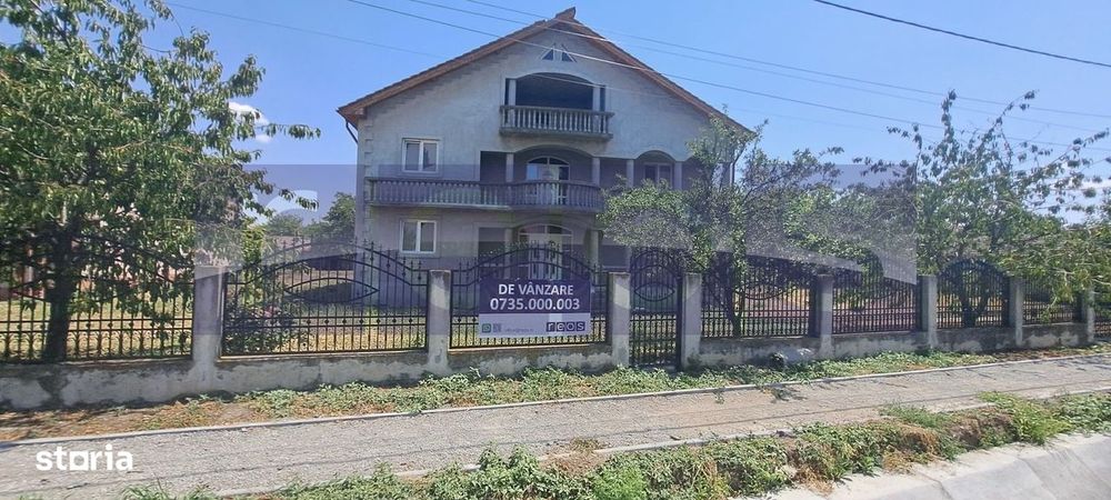 Vanzare Vila Din Bca + Teren 1.400 Mp | Strada Principala | Crangu, Te