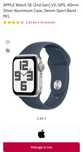 APPLE Watch SE (2nd Gen) V2, GPS, 40mm Silver Aluminium Case, Denim Sp