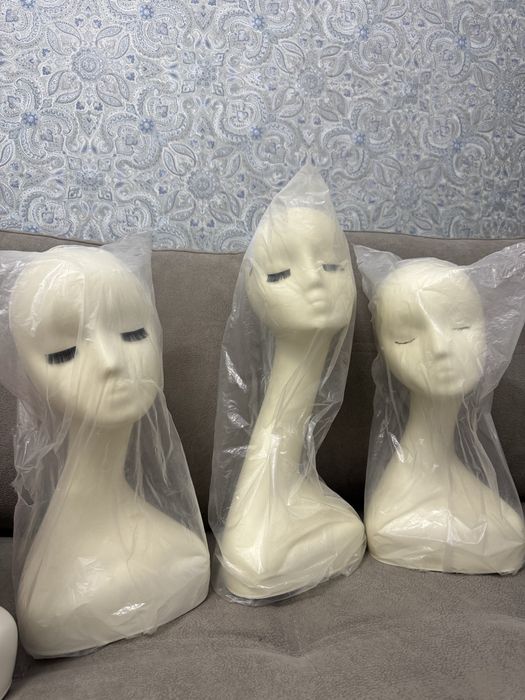 Манекен голова , манекен для головных уборов