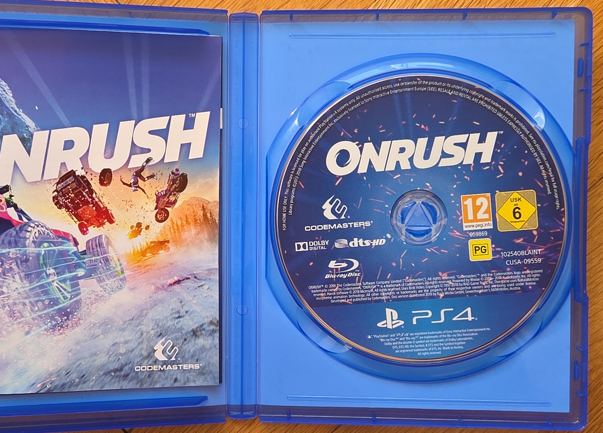 Onrush Day One Edition PS4 Playstation 4 Плейстейшън 5 PS5 игра PS