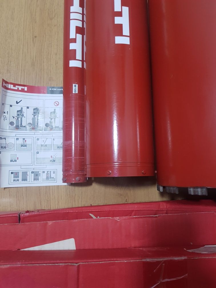 Carote hilti 250mm/52mm/132mm