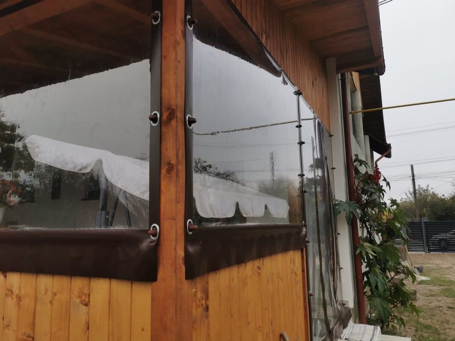 Folie terase și foisoare, folie terasa transparenta