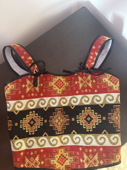 Этно карсет в казахском стиле