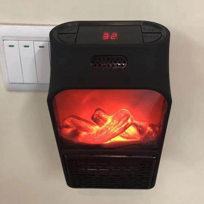 Портативна мини печка с ефект пламък - Flame Heater 900W