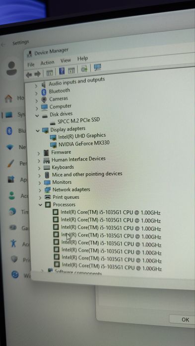 HP All in One 24” i5/16GB/512GB nvme