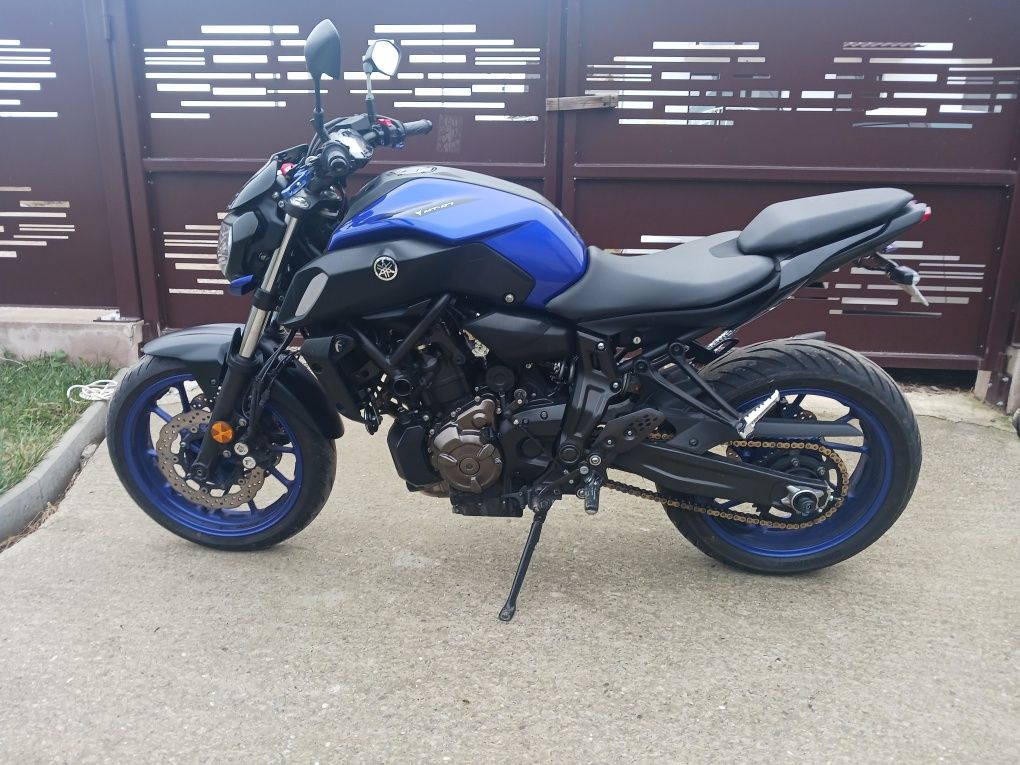 Moto M Parts Ploiesti vinde Yamaha Mt 07 Abs din 2019. Permis A2