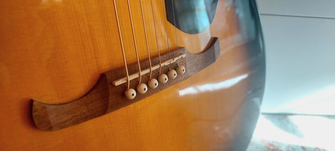 Акустична китара Fender FA-125 SB (bone nut) + чанта, стойка и струни