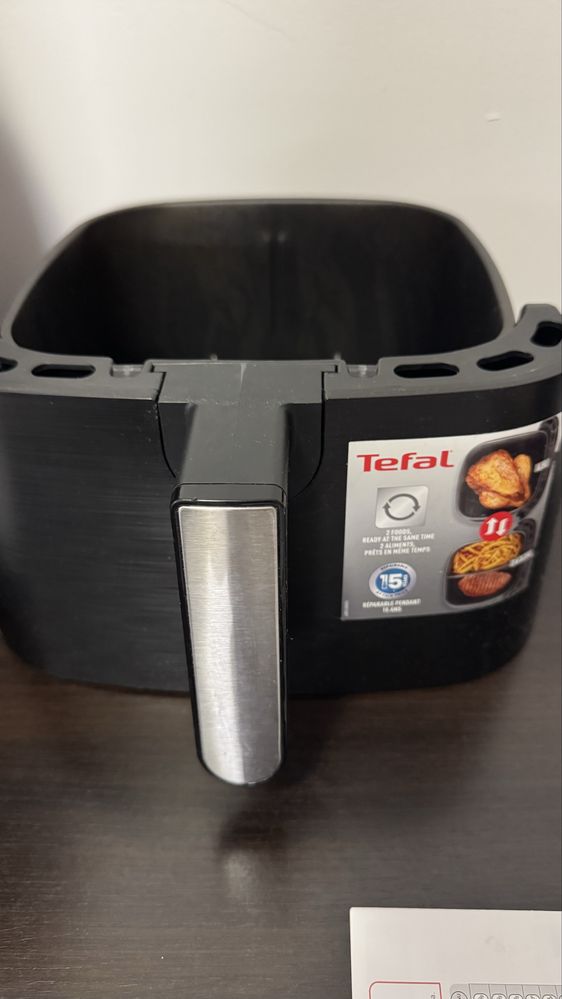Friteuză cu aer cald Tefal Easy Fry & Grill XXL, 2 în 1