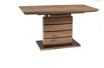 Masa living extensibila  mdf si sticla