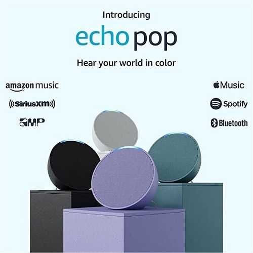 Новая из США Echo Pop от Amazon умная колонка репетитор английского