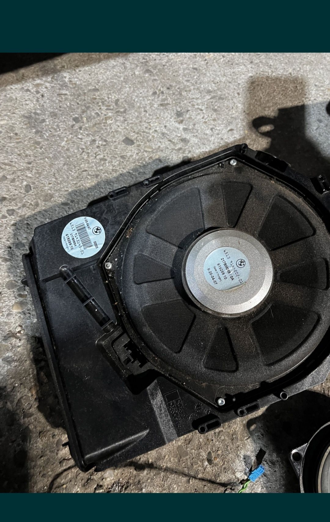 Sistem audio HI-FI BMW e90 complet