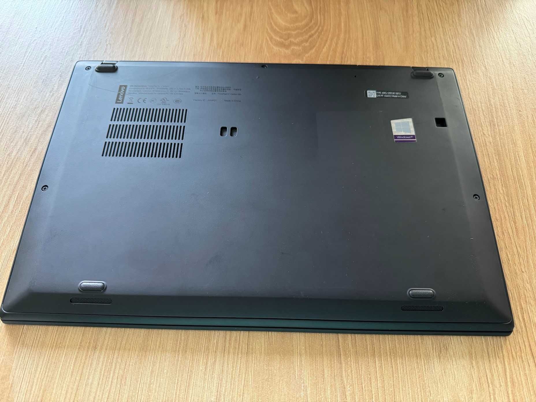 Lenovo ThinkPad X1 Carbon 6th /14 touch /16GB /512GB /WIFI 6