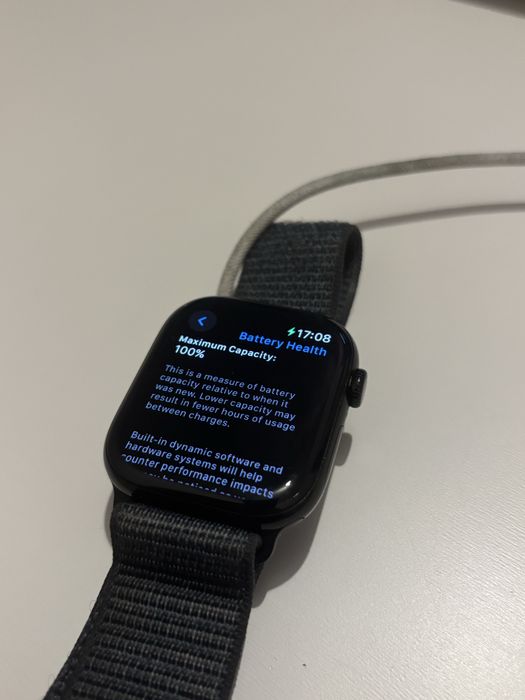 Apple watch series 10 46mm 100% battery life