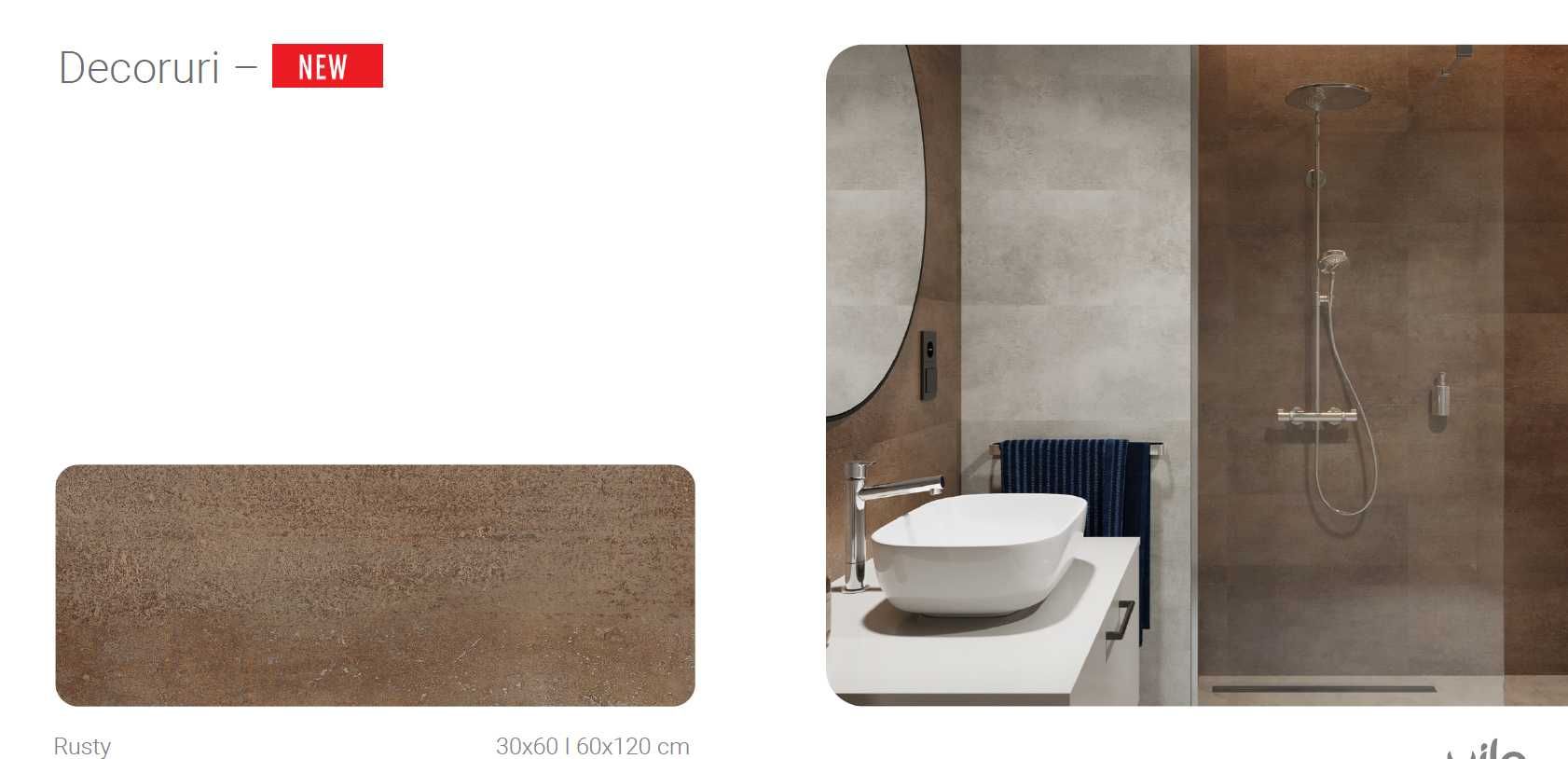 Panouri de perete SPC 30x60 cm, 60x120 cm