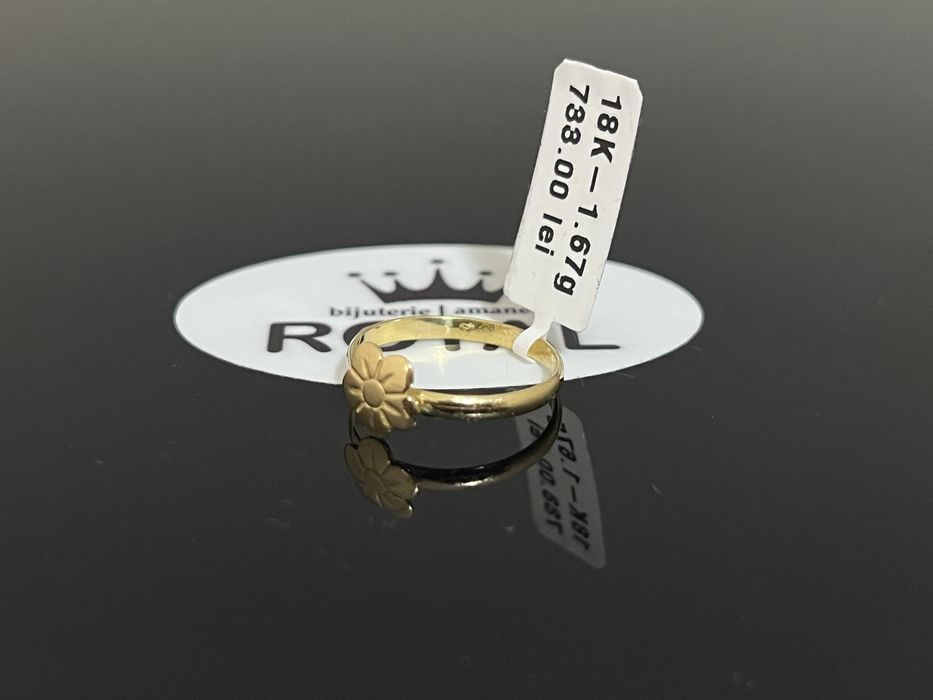 Bijuteria Royal CB : Inel dama aur 18k 1,67gr
