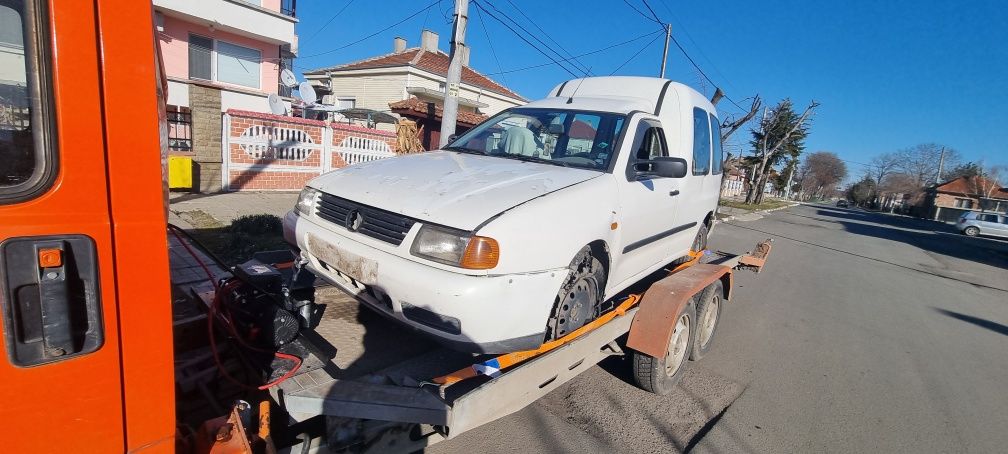 Vw caddy на части кади 1.9