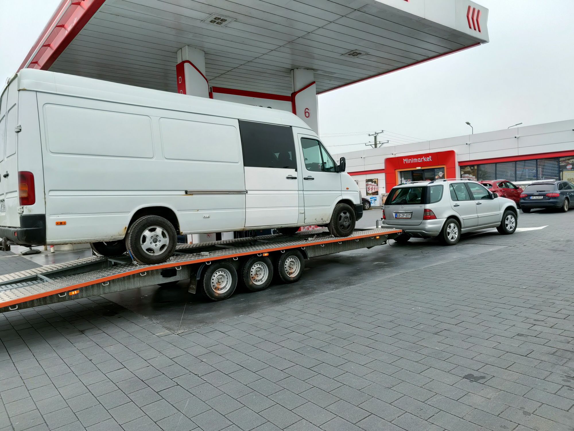 Tractari auto platforma Non Stop Nadlac Ungaria Austria Cehia Slovenia