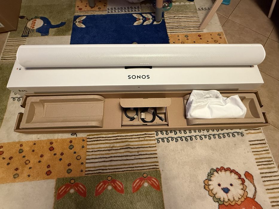 Soundbar SONOS Arc, 5.0, 200W, Wi-Fi, Dolby Atmos, alb
