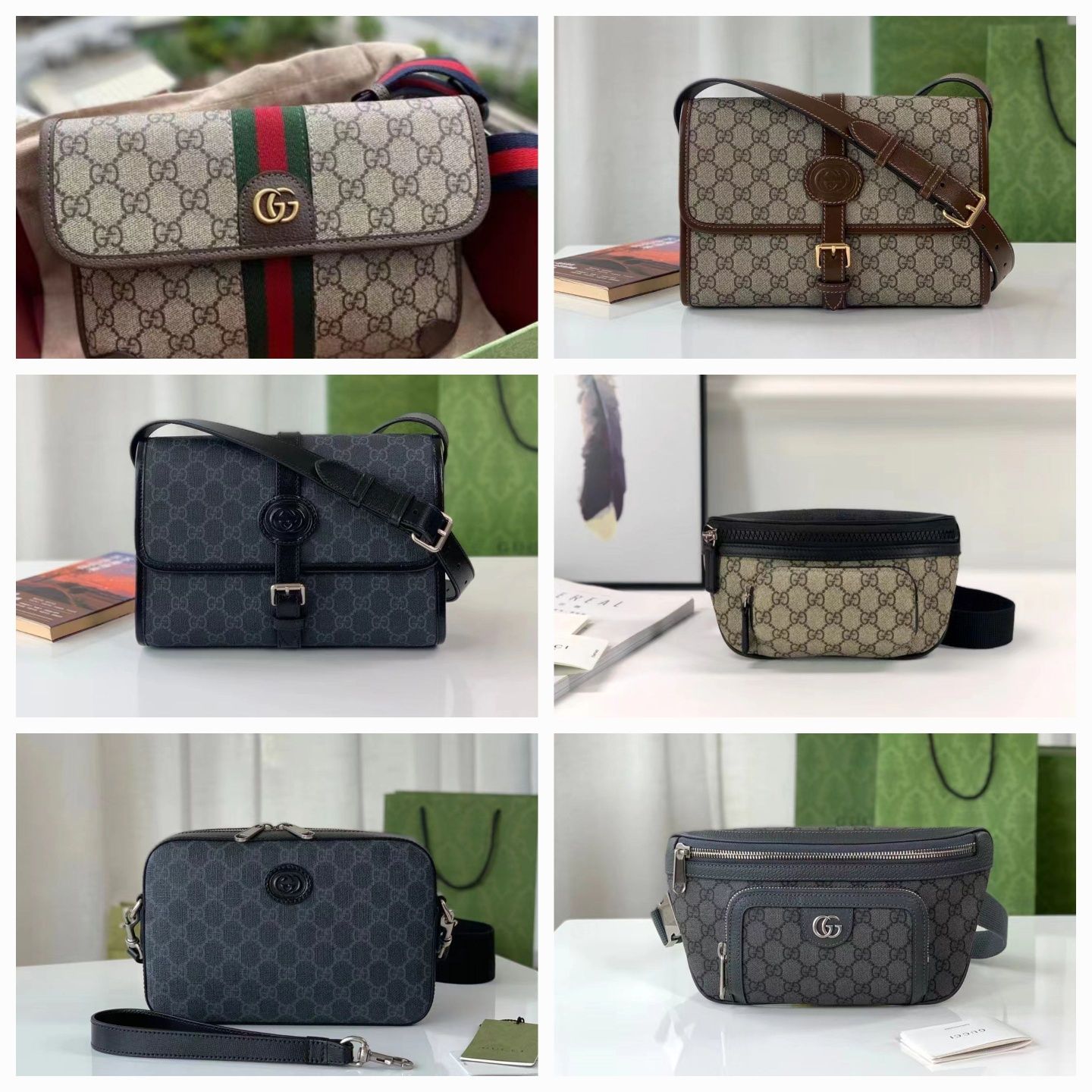 Gucci GG Large Belt Bag чанта