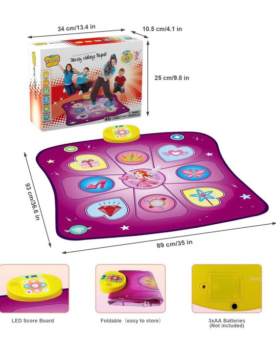 Детска музикална постелка за игра