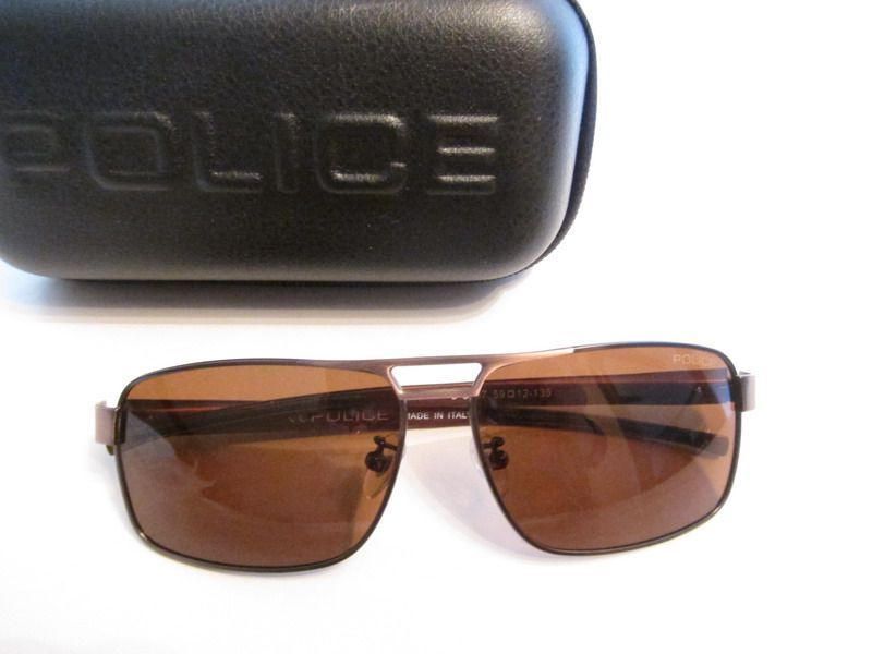 Ochelari de soare POLICE- Brown -rama titan !