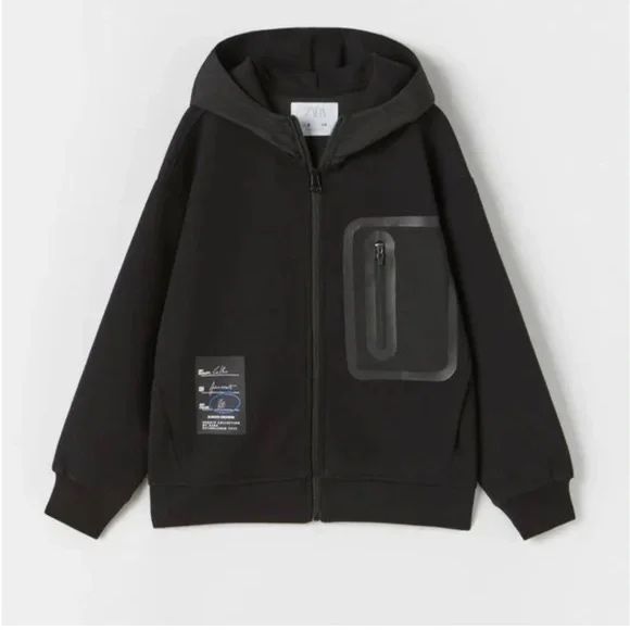 Zara яке и черни горнища 116/122см 6/7години