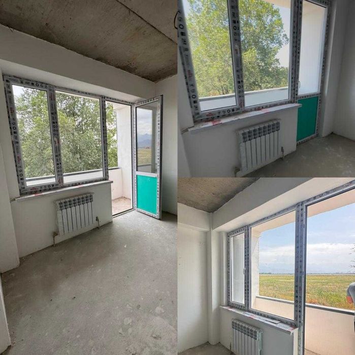 Пластиковое окно и балконная дверь