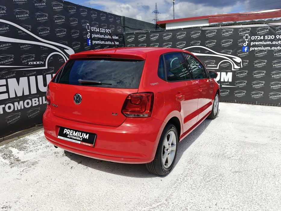 VW Polo Team 1.4 MPi benzină /80 CP /Euro 5/Scaune încălzite/Klima