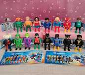 DC Playmobil Kinder surprise 16 броя фигурки