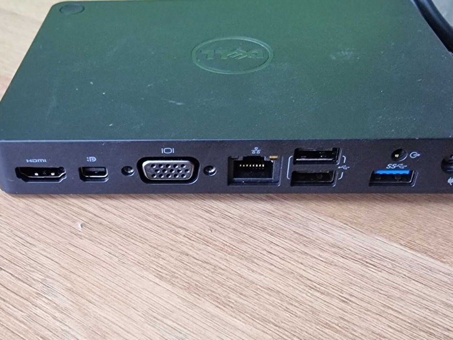 Докинг станция Dell WD15, USB-C, 130W адаптер