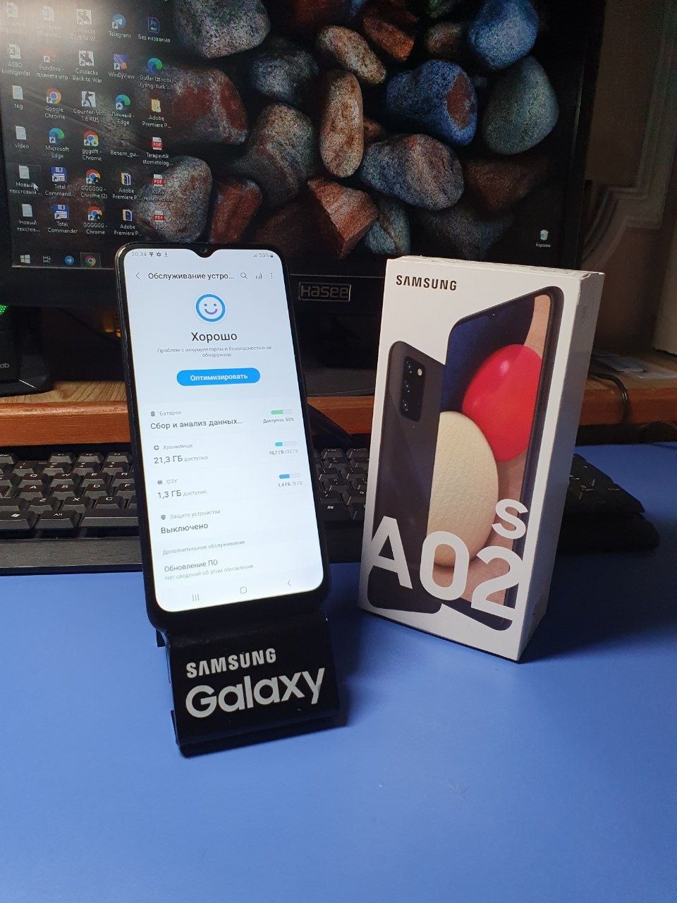 Samsung Gallaxy A02s sotiladi