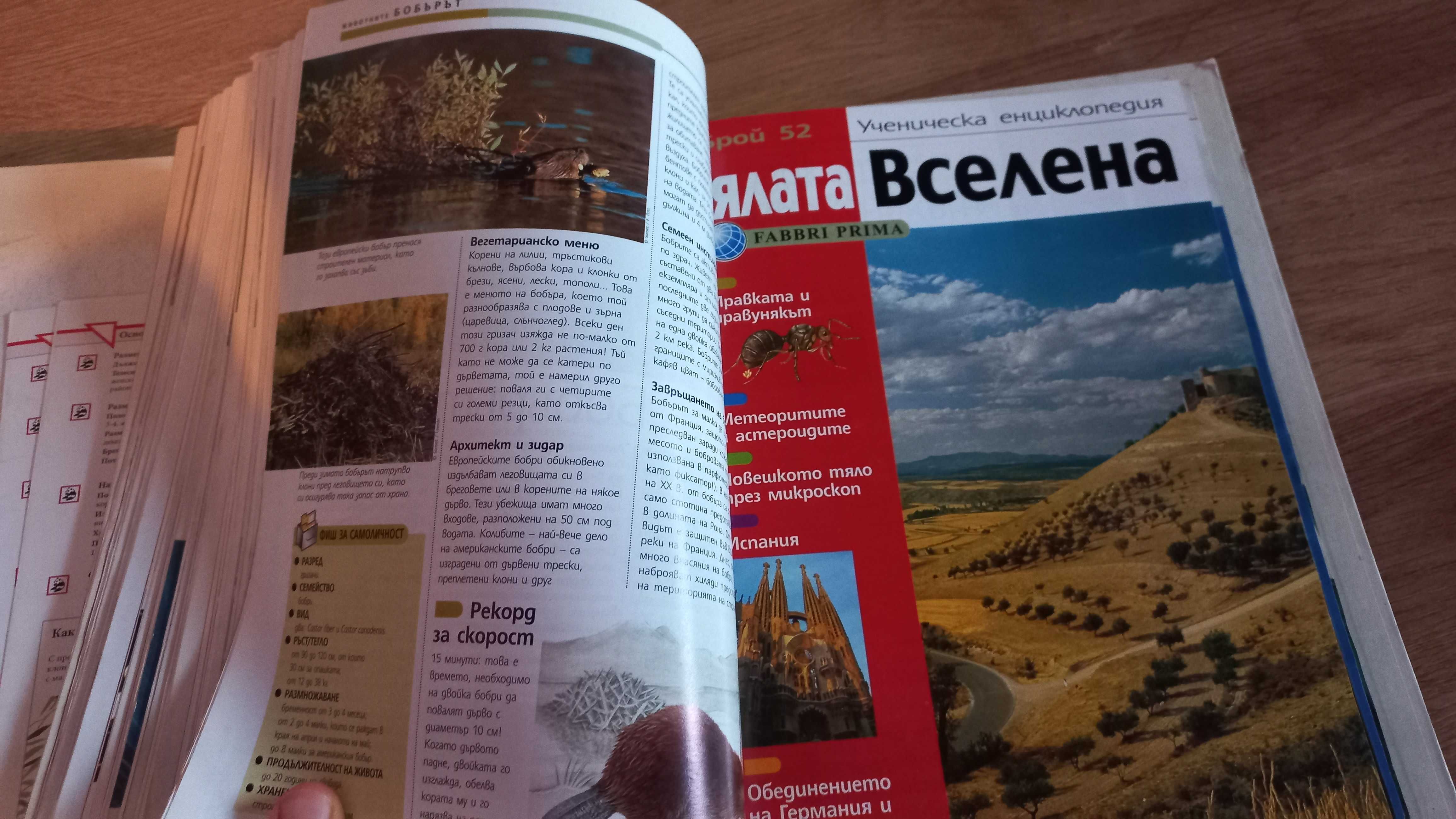 Класьор със списания Цялата Вселена