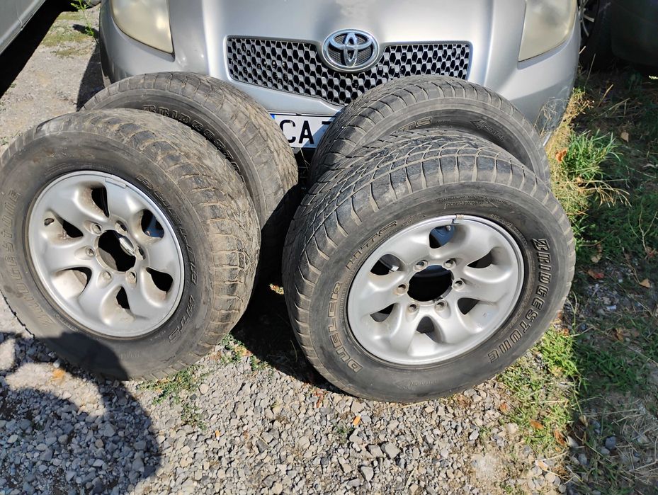 4 броя Алуминиеви джанти 15" 6х139.7х108 Мицубиши Паджеро, Нисан Теран