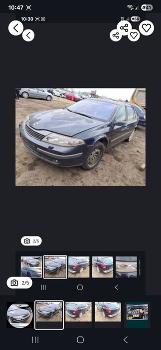 Bara fata Renault Laguna 2 1.9d