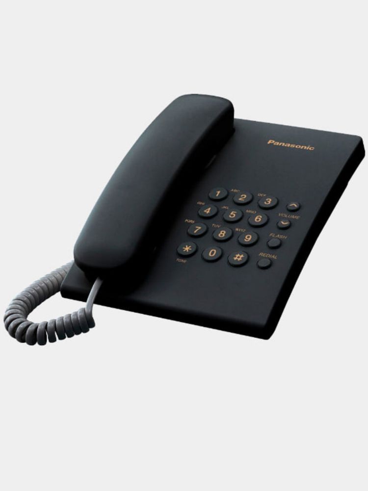 Телефон Panasonic KX-TS500MX, проводной, домашний, стационарный