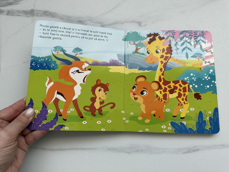 Carti pentru copii 3+ Zina Benzina, Ella se teme de intuneric